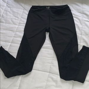 Small Cut-out mesh leggings
